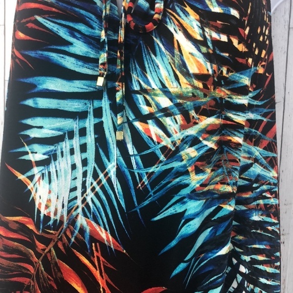 Worthington Tropical Print Sleeveless Top Extra Large - Picture 2 of 11